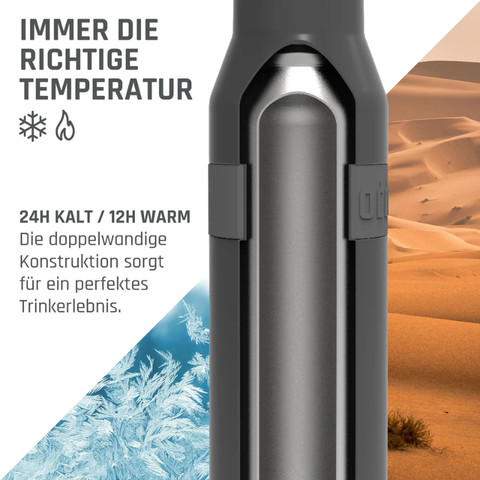 Boddels Trinkflasche PULLE 500 ml in 6 Farben