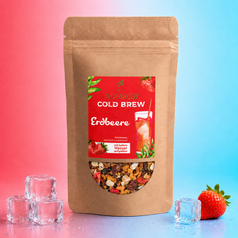 Cold Brew Früchtetee "Erdbeere"