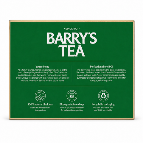BARRY'S TEA ORIGINAL BLEND (Schwarzer Tee, 80 Teebeutel)