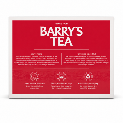 BARRY'S TEA ONE CUP BLEND (Schwarzer Tee, 100 Teebeutel)
