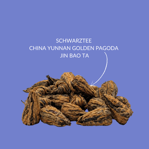 Schwarztee China Yunnan Golden Pagoda Jin Bao Ta