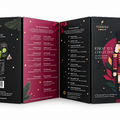 Tee-Adventskalender – 24 Pyramidenbeutel mit 24 Teesorten