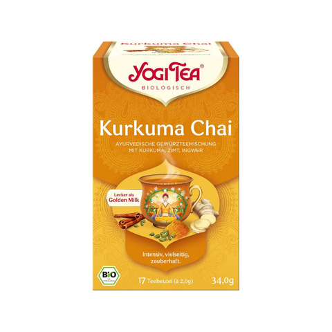 Yogi Tee® Kurkuma Chai 17 Teebeutel 34g