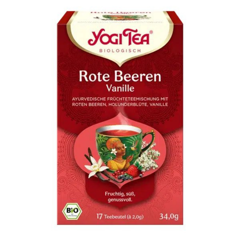 Yogi Tee® Rote Beeren 17 Teebeutel 34g