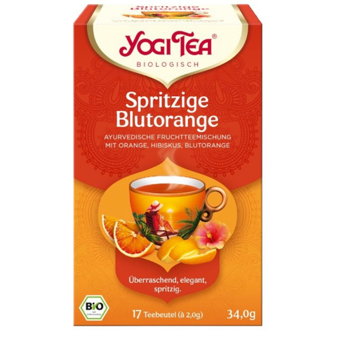 Yogi Tee® Spritzige Blutorange 17 Teebeutel