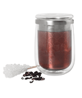 AdHoc Teeglas mit Teefilter Fusion Glass, 0,4 l
