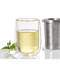 AdHoc Teeglas mit Teefilter Fusion Glass, 0,4 l