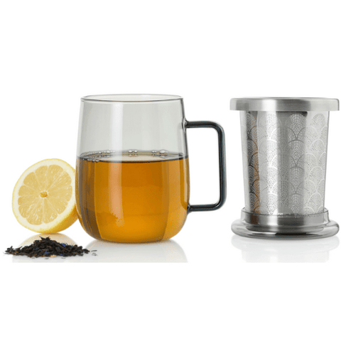 AdHoc Teeglas mit Henkel Yuna