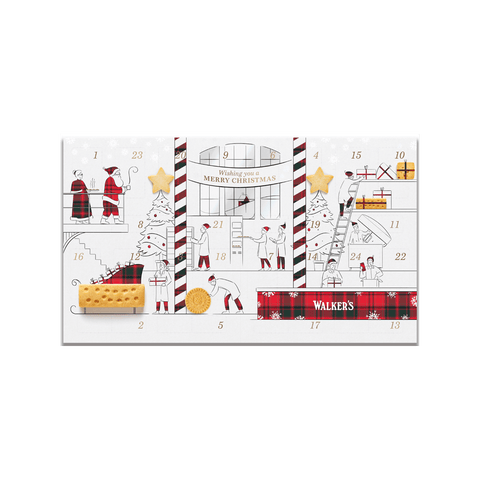 Adventskalender 2025 Shortbreads von Walkers - Teekränzchen