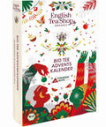 Adventskalender "Teebuch", BIO, 24 x Chai, Früchtetee, Kräutertee in Pyramidenbeutel - Teekränzchen