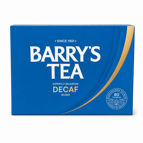 BARRY'S TEA DECAF BLEND (Schwarzer Tee, 80 Teebeutel)