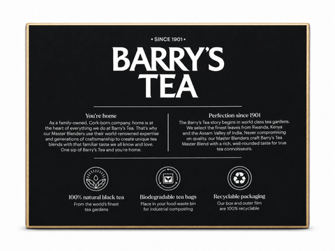 BARRY'S TEA MASTER BLEND (Schwarzer Tee, 80 Teebeutel)