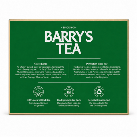 BARRY'S TEA ORIGINAL BLEND (Schwarzer Tee, 80 Teebeutel)