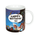 becher könitz porzellan asterix - happy birthday