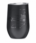 Chic Mic Bioloco office Edelstahl Becher - Teekränzchen
