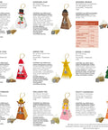 Christmas Bio Kräutertee 9er Pyramiden Geschenkset „ORGANIC HERBAL TEA“ - Teekränzchen