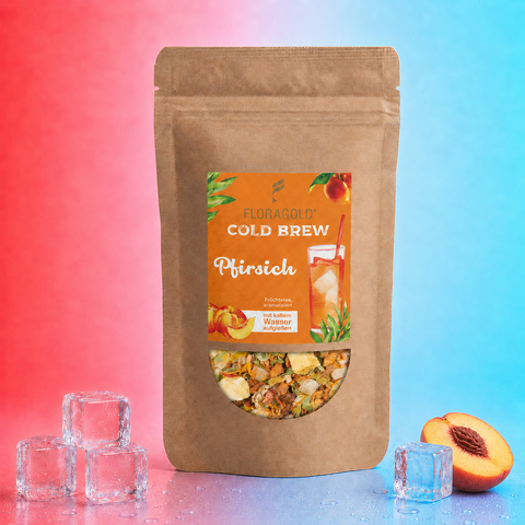 Cold Brew Früchtetee "Pfirsich"