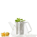 Design - Teekanne Fusion mit Edelstahlfilter, 1L - Teekränzchen