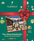 FLORAGOLD® Tee Adventskalender "Buch" 2024 - Teekränzchen