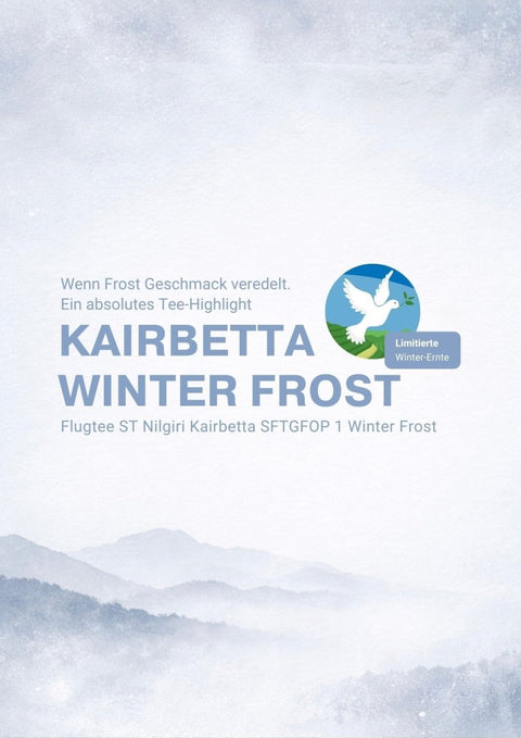 Flugtee Schwarztee Nilgiri Kairbetta SFTGFOP 1 Winter Frost - Teekränzchen