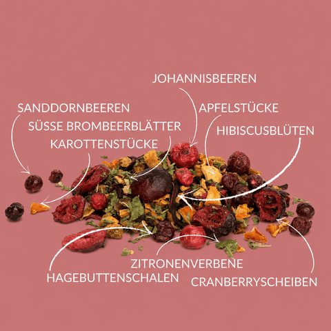 Früchtetee "Sanddorn Preiselbeere"