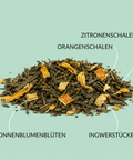 Grüner Tee „Ingwer Zitrone“