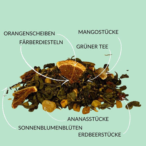 Grüner Tee „Mango Mambo“ - Teekränzchen