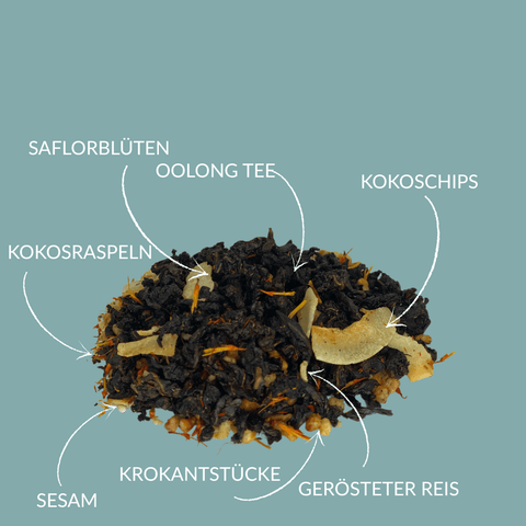 Oolong Tee Gerösteter Sesam