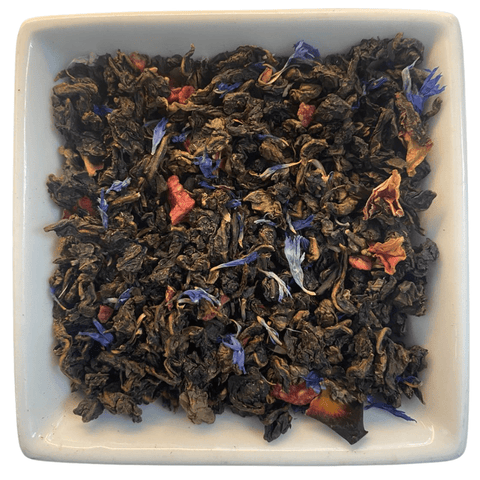 Halbfermentierter Tee „China Milky Oolong Himbeere“ - Teekränzchen