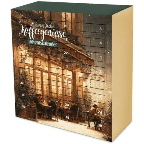 KAFFEE Adventskalender mit Türchen Design 2026/2027