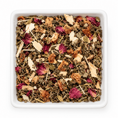 Kräutertee Himbeer Thymian Crumble Tee