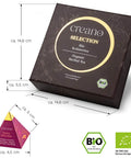 Kräutertee 9er Pyramiden Geschenkset „HERBAL TEA“ – 9 unterschiedliche Sorten - Teekränzchen