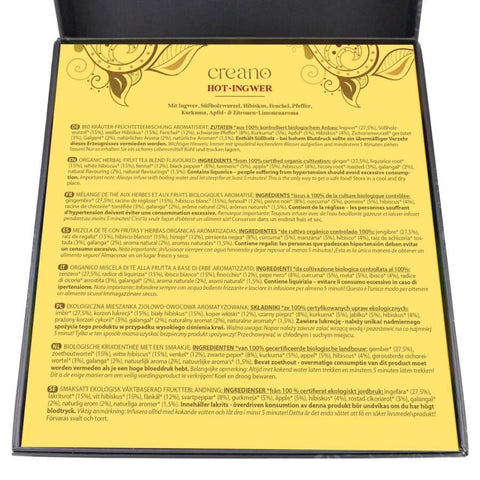 Kräutertee Geschenkset „HERBAL TEA“ – Pyramiden - Teebeutel in 12 unterschiedlichen Sorten - Teekränzchen