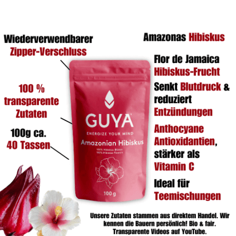 Kräutertee Guayusa Hibiskus