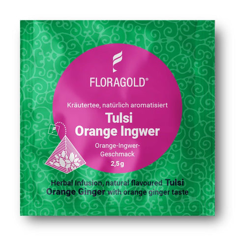 Kräutertee "Tulsi Orange-Ingwer" - Teekränzchen