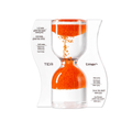 PARADOX SANDUHR TEA TIMER in Orange - Teekränzchen