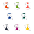 PARADOX SANDUHR TEA TIMER in 7 Farben - Teekränzchen