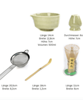 Premium Matcha Set Japan komplett 5-teilig für matcha Liebhaber optimal für dein Teeritual - Teekränzchen