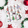 Puzzle Tee Adventskalender "White Ornaments" 24 Premium Tees + 1 Extratee - Teekränzchen
