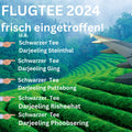 Schwarzer Tee Darjeeling Flugtee first flush EX-2 SFTGFOP Steinthal - Teekränzchen