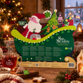 Tee Adventskalender Schlittenfahrt, BIO, 24 Pyramidenbeutel