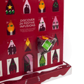 Tee Adventskalender "Winter Cottage“, 24 Pyramidenbeutel