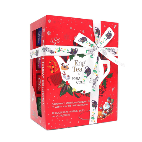 Teegeschenk mit Schleife "Santa Christmas" - Teekränzchen
