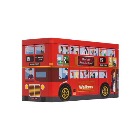 Walkers Shortbread Ltd. – Mini Shortbread Fingers „London Bus“ 250g – Dose - Teekränzchen