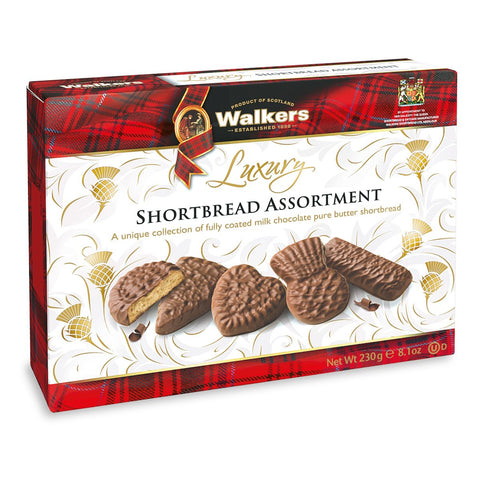 Walkers Shortbread Luxury Assorted Chocolate 230g - Teekränzchen