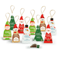 Wintertee Geschenk "Fröhliche Weihnachtsgesellen", BIO, 10 Pyramidenbeutel