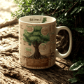 Becher Wissensbecher Bäume und Umwelt - Teekränzchen