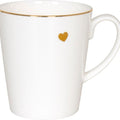 Wunderbar Becher "Golden Heart" - Teekränzchen