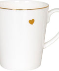 Wunderbar Becher "Golden Heart" - Teekränzchen