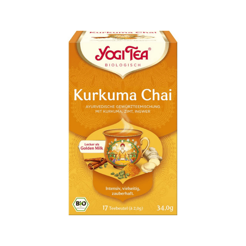 Yogi Tee® Kurkuma Chai 17 Teebeutel 34g